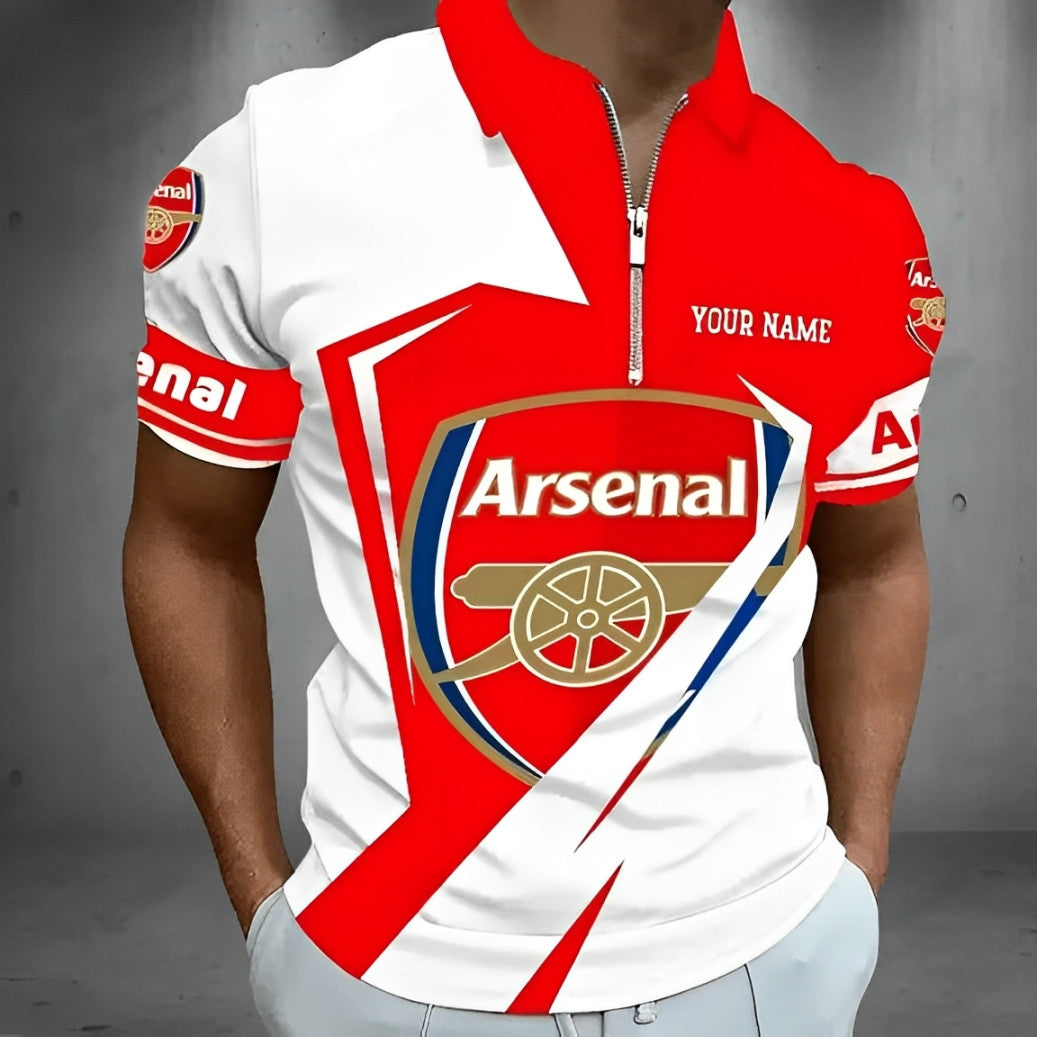 Personalized Arsenal FC 3D Full Printing Set ,Arsenal FC Shirt ,Arsenal Shirt , Hoodie , Short ,Polo ,hawaii , ...