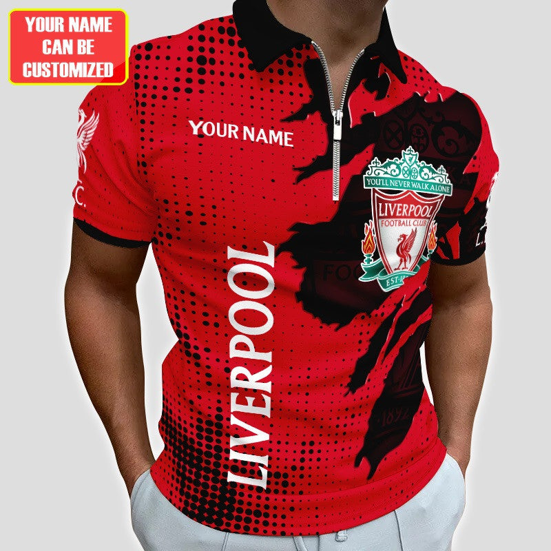 Personalized Liverpool Tear 3D Full Printing Set , Liverpool Shirt , Hoodie , Short , Polo ,hawaii