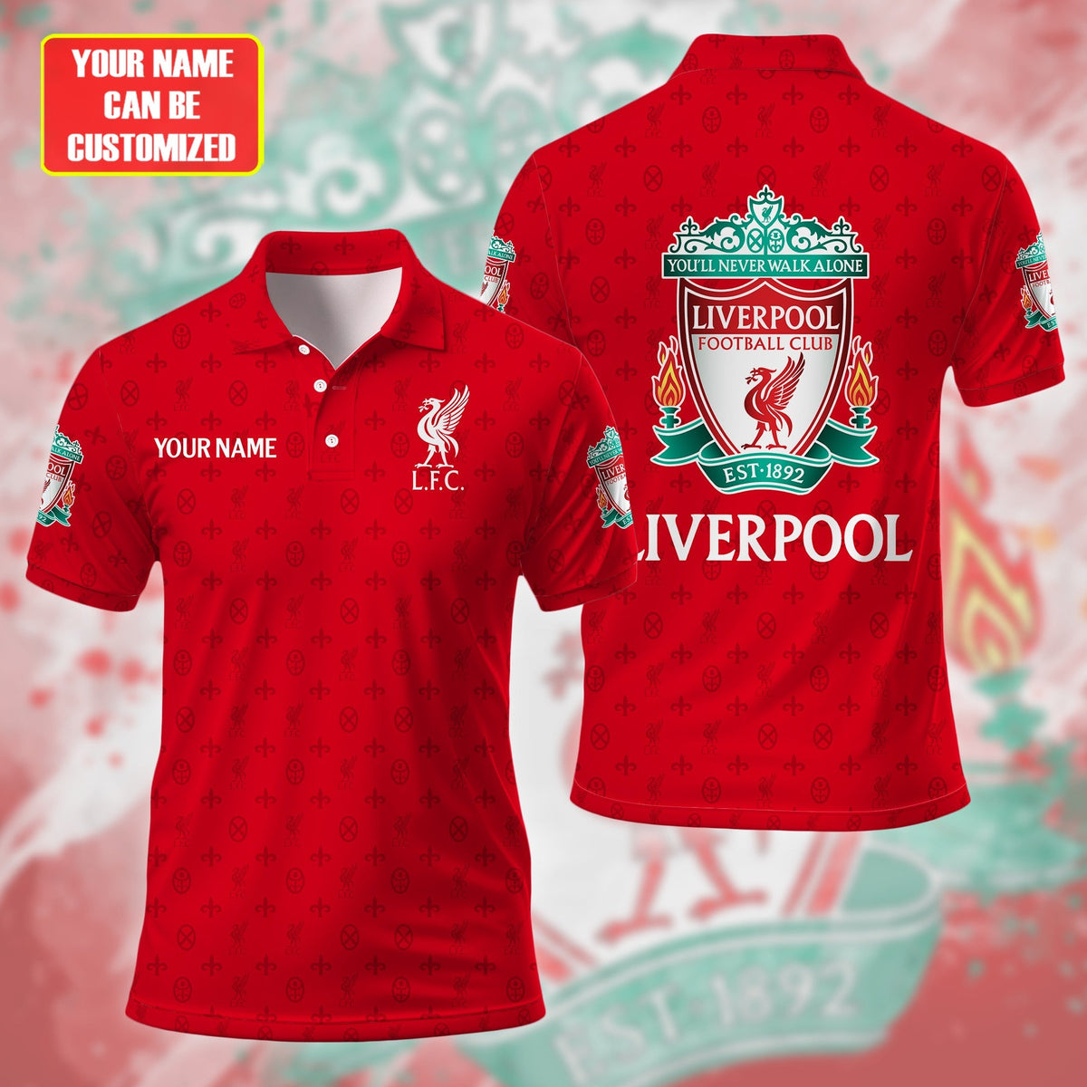 Personalized Liverpool 3D Full Printing Set , Liverpool Shirt , Hoodie , Short , Polo ,hawaii V22