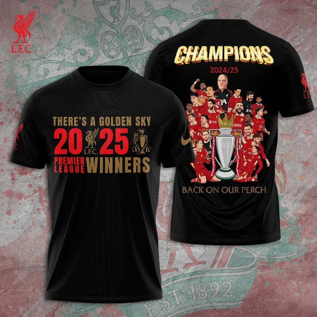 Personalized Liverpool Champion 3D Full Printing Set , Liverpool Shirt , Hoodie , Short , Polo ,hawaii