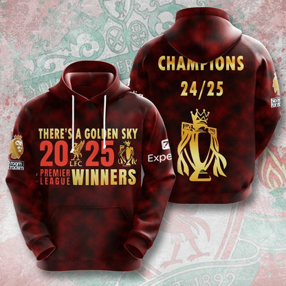 Personalized Liverpool Champion 3D Full Printing Set , Liverpool Shirt , Hoodie , Short , Polo ,hawaii V2