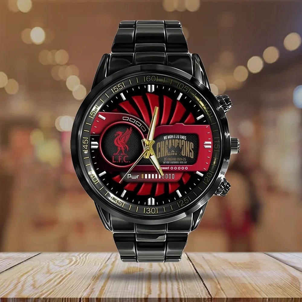 Liverpool Champion Luxury Stainless Steel Watch