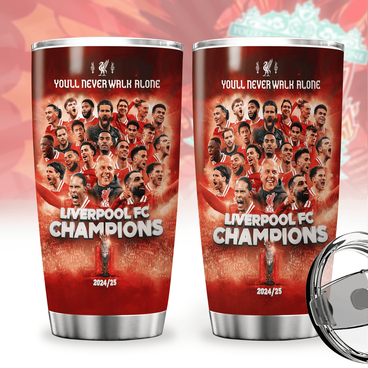 Liverpool Champion Stainless Tumbler 20oz 30oz Cup