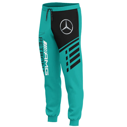 Personalized Merc AMG Petronas 3D All over Printed Hoodie and Sweatpants set V5