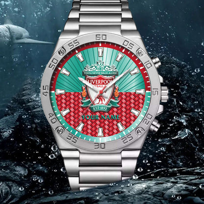 Personalized Liverpool Luxury Dial Steel Watch V3