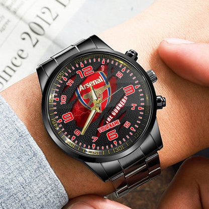 Arsenal Luxury Stainless Steel Watch