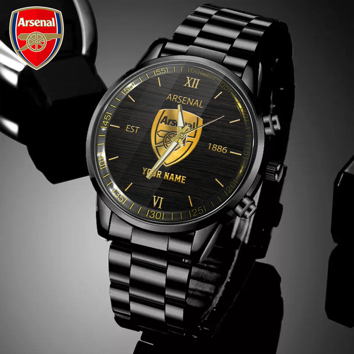 Arsenal Luxury Stainless Steel Watch V3