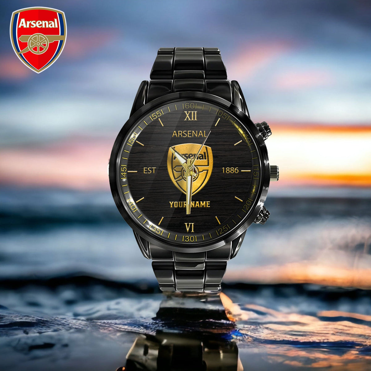 Arsenal Luxury Stainless Steel Watch V3