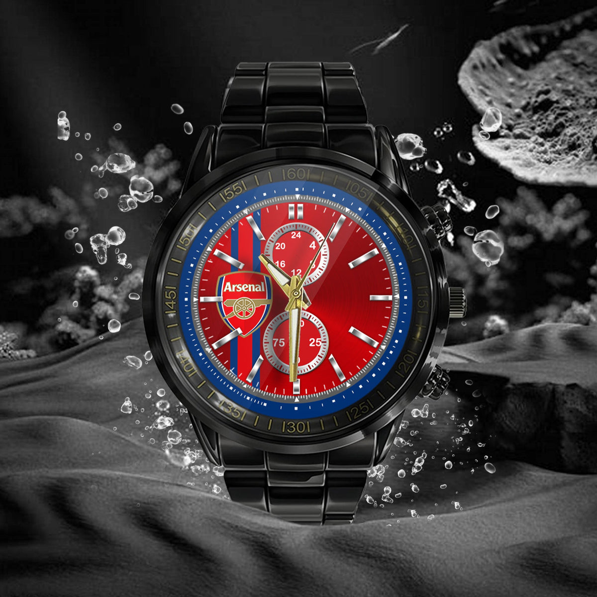 Arsenal Luxury Stainless Steel Watch V4