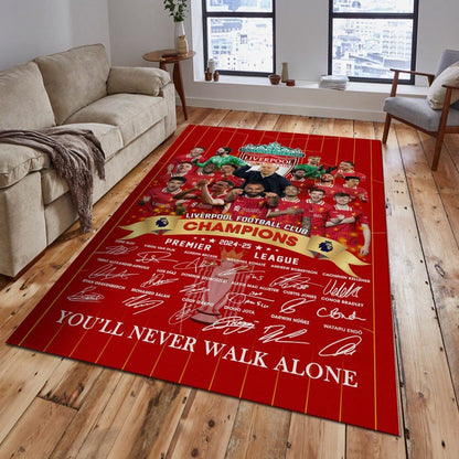 Liverpool Champion Home Rug V2