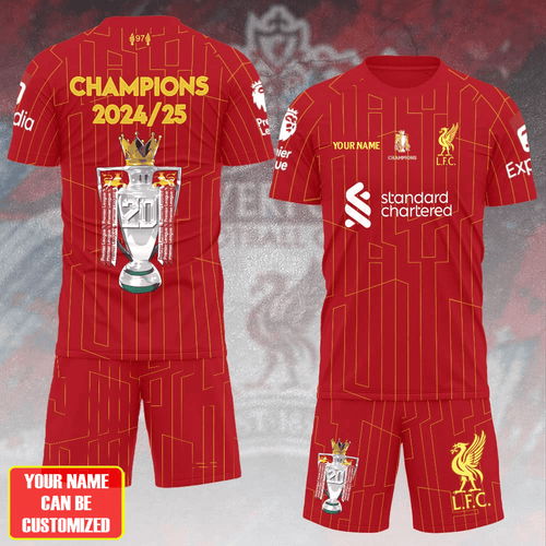 Personalized Liverpool 3D Full Printing Set , Liverpool Shirt , Hoodie , Short , Polo ,hawaii V28