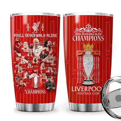 Liverpool Champion Stainless Tumbler 20oz 30oz Cup