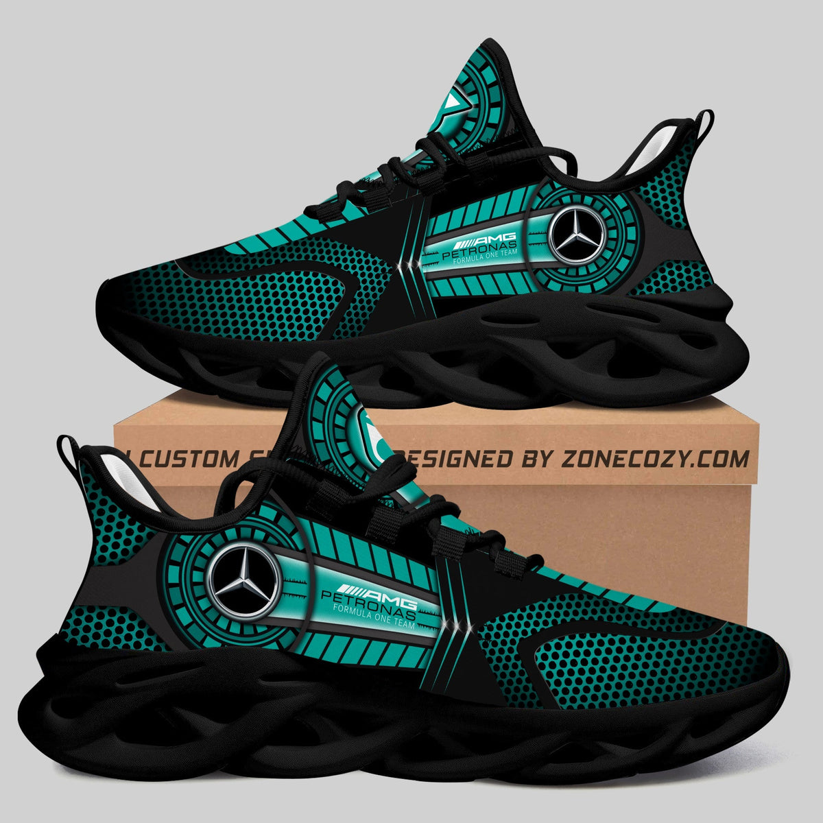 Merc AMG Petronas Sport Chunky Custom Sneaker