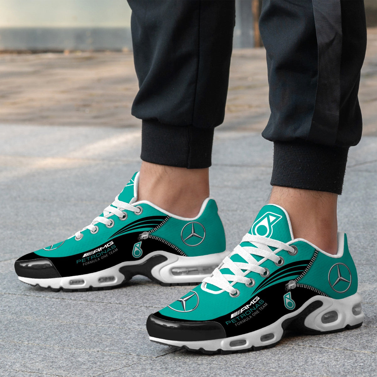 Personalized Merc AMG Petronas Air Cushion Sneaker V2