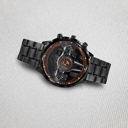 Personalized Pors Luxury Stainless Steel Watch