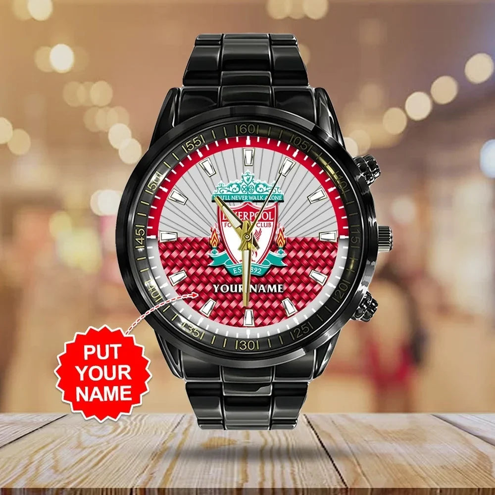 Personalized Liverpool Champion Luxury Stainless Steel Watch V5