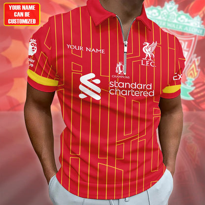 Personalized Liverpool 3D Full Printing Set , Liverpool Shirt , Hoodie , Short , Polo ,hawaii V32