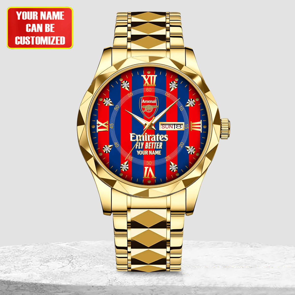 Personalized Arsenal Alloy Charley Watch