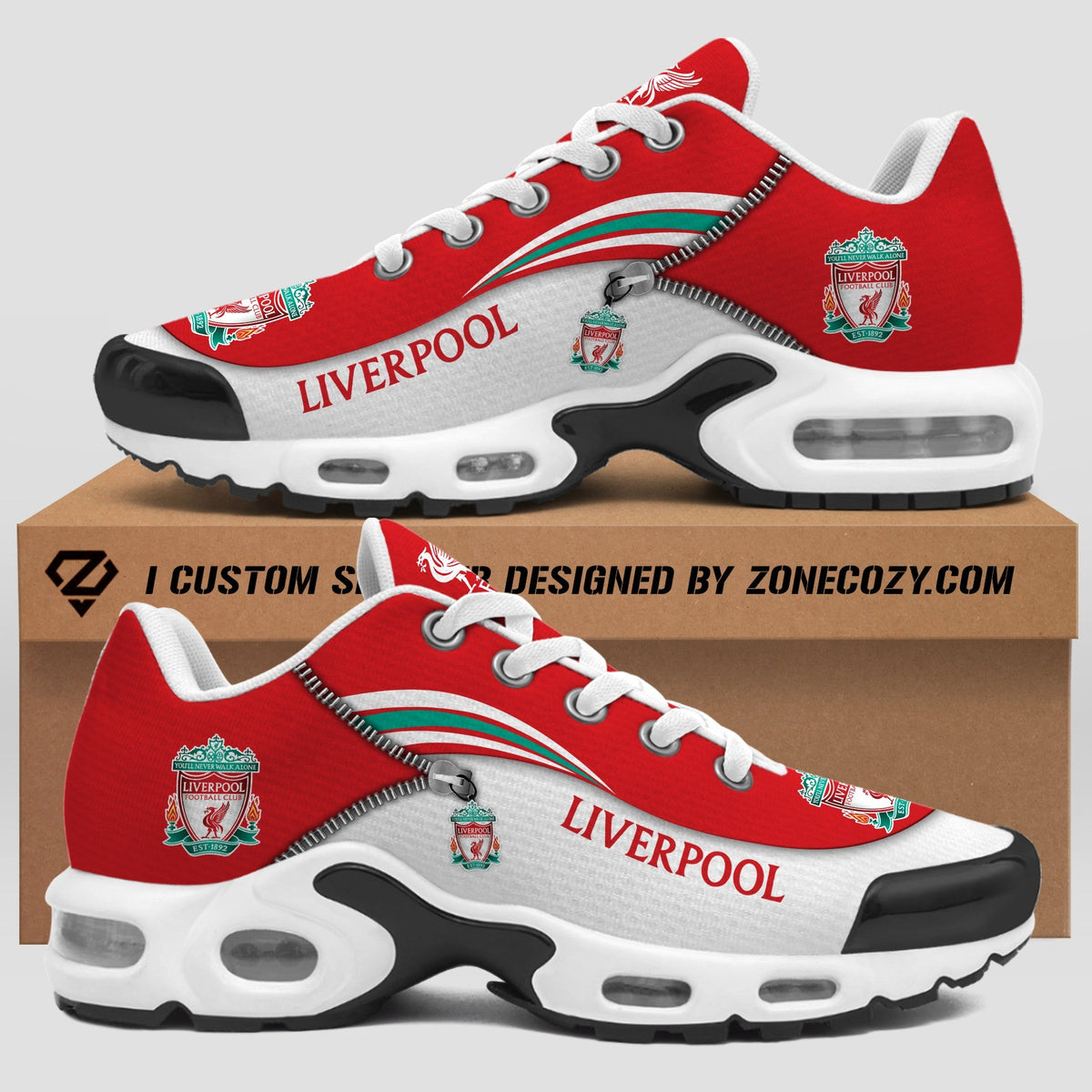 Personalized Liverpool Air Cushion Sneaker V11