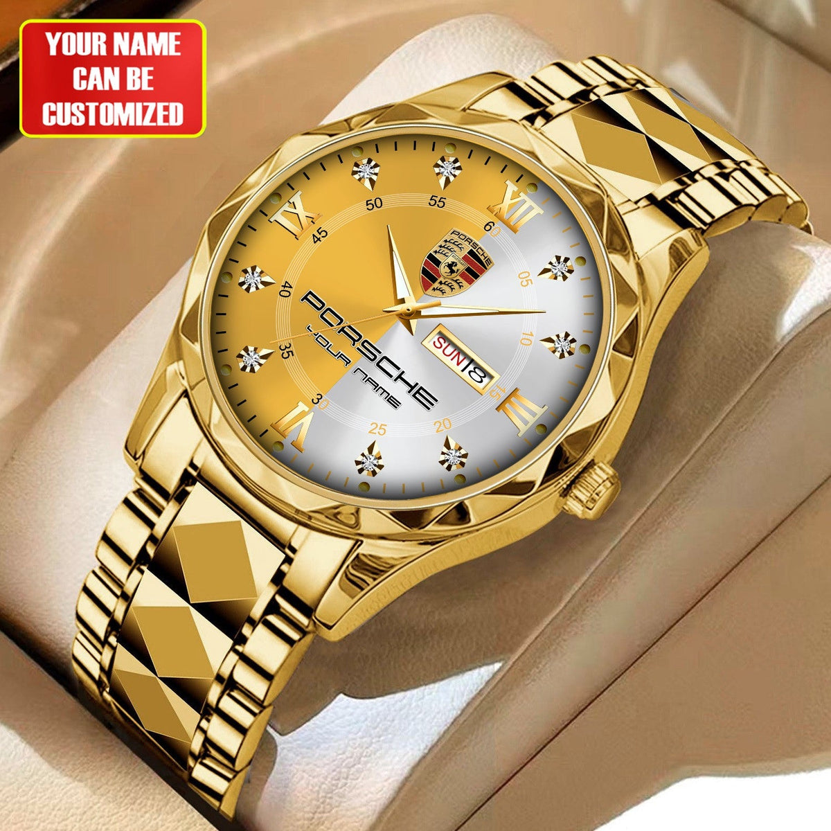 Personalized Pors Luxury Alloy Charley Watch