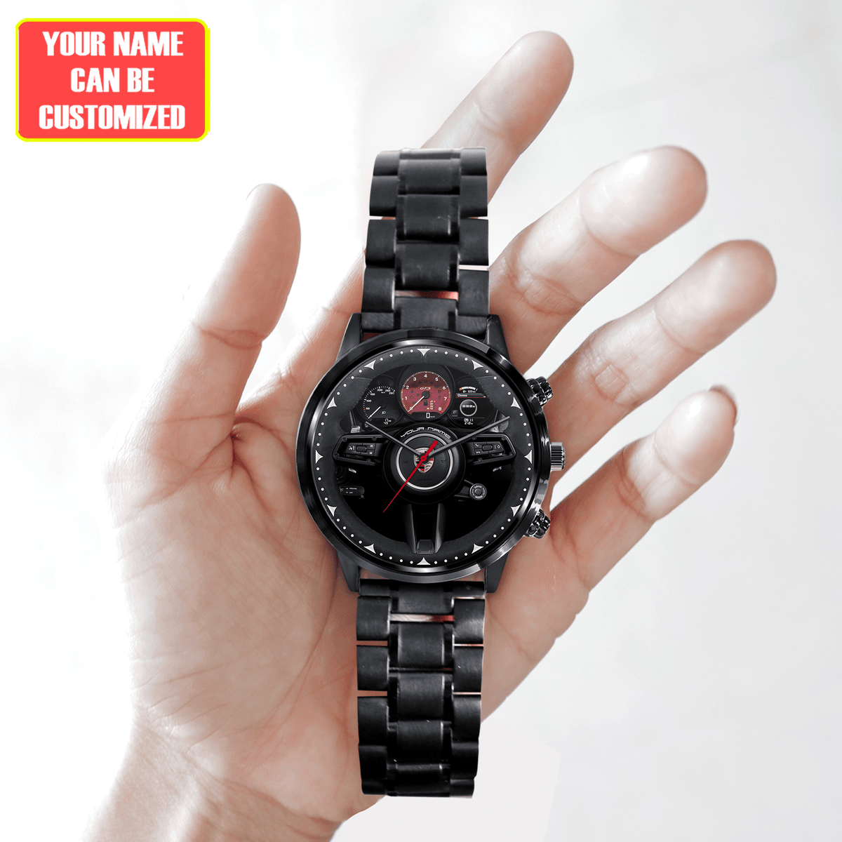 Pors Cockpit Luxury Stainless Steel Watch
