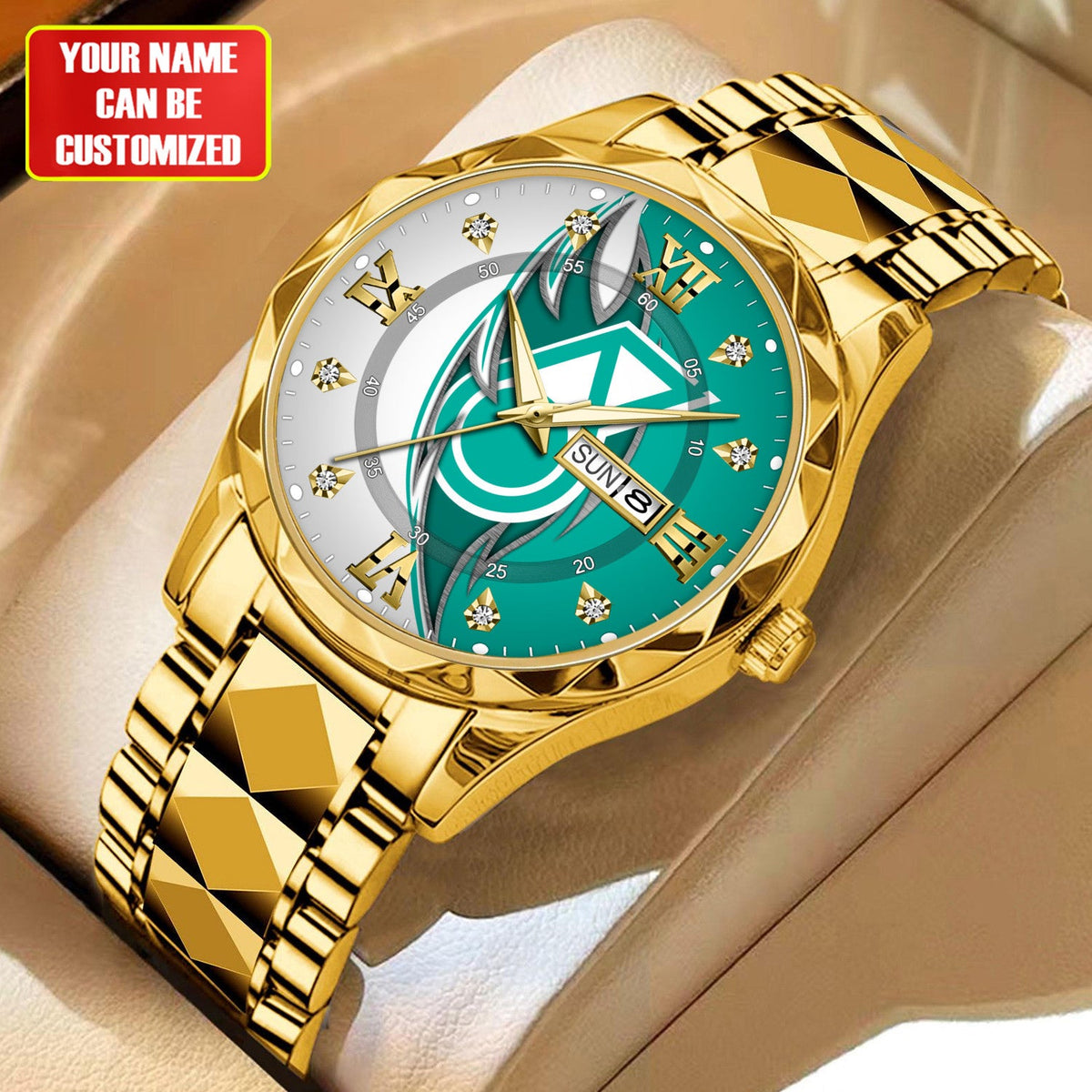 Personalized Merc AMG Petronas Alloy Charley Watch V1