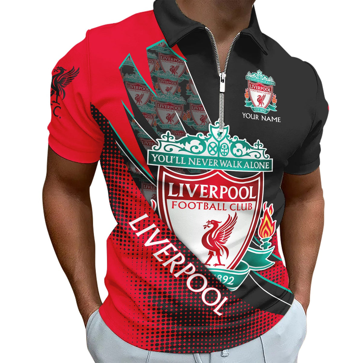 Personalized Liverpool Q11 3D Full Printing Set ,Liverpool Q11 Shirt , Hoodie , Short , Polo ,hawaii