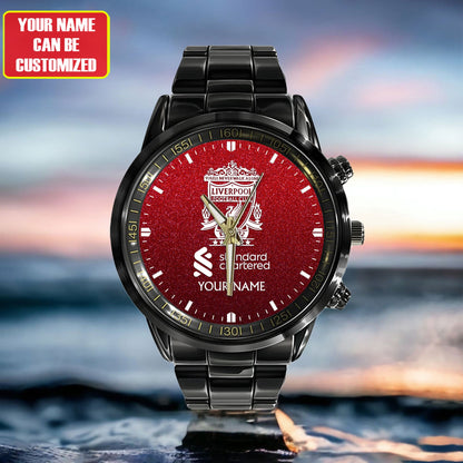 Personalized Liverpool Champion Luxury Stainless Steel Watch V8
