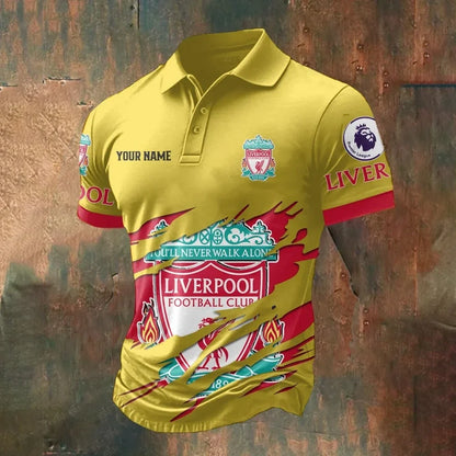 Personalized Liverpool Tear 3D Full Printing Set , Liverpool Tear Shirt , Zipper Polo, Hoodie , Short ,Polo ,hawaii