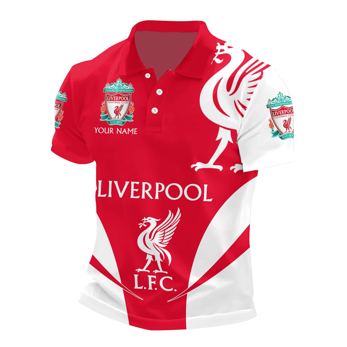 Personalized Liverpool 3D Full Printing Set , Liverpool Shirt , Hoodie , Short , Polo ,hawaii V35