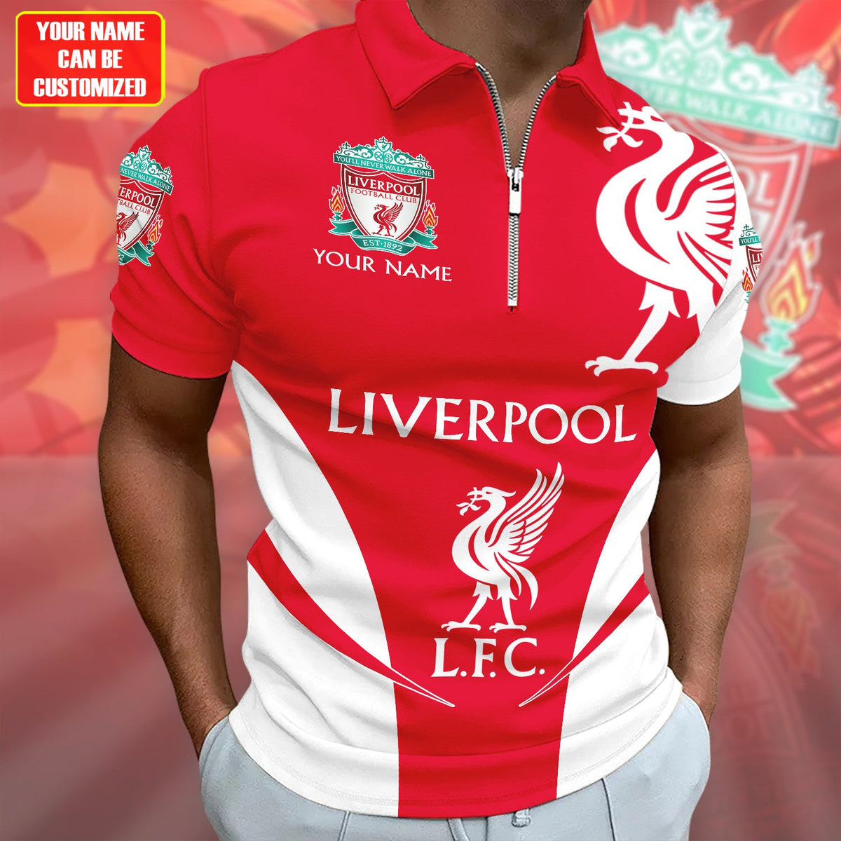 Personalized Liverpool 3D Full Printing Set , Liverpool Shirt , Hoodie , Short , Polo ,hawaii V35