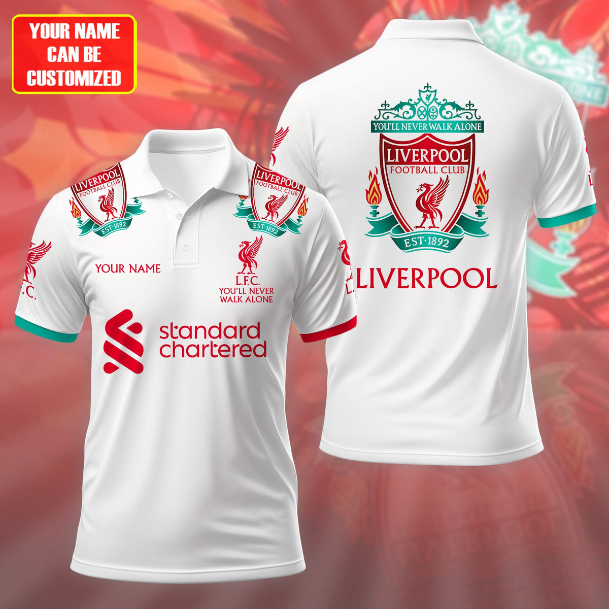 Personalized Liverpool Q12 3D Full Printing Set , Liverpool Q12 Shirt , Zipper Polo, Hoodie , Short ,Polo ,hawaii