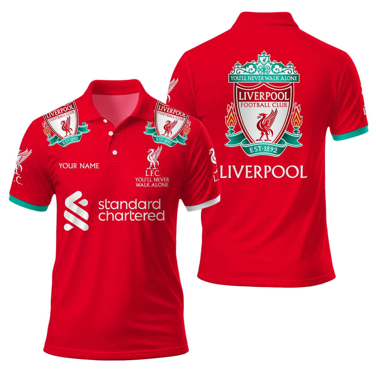 Personalized Liverpool Q12 3D Full Printing Set , Liverpool Q12 Shirt , Zipper Polo, Hoodie , Short ,Polo ,hawaii