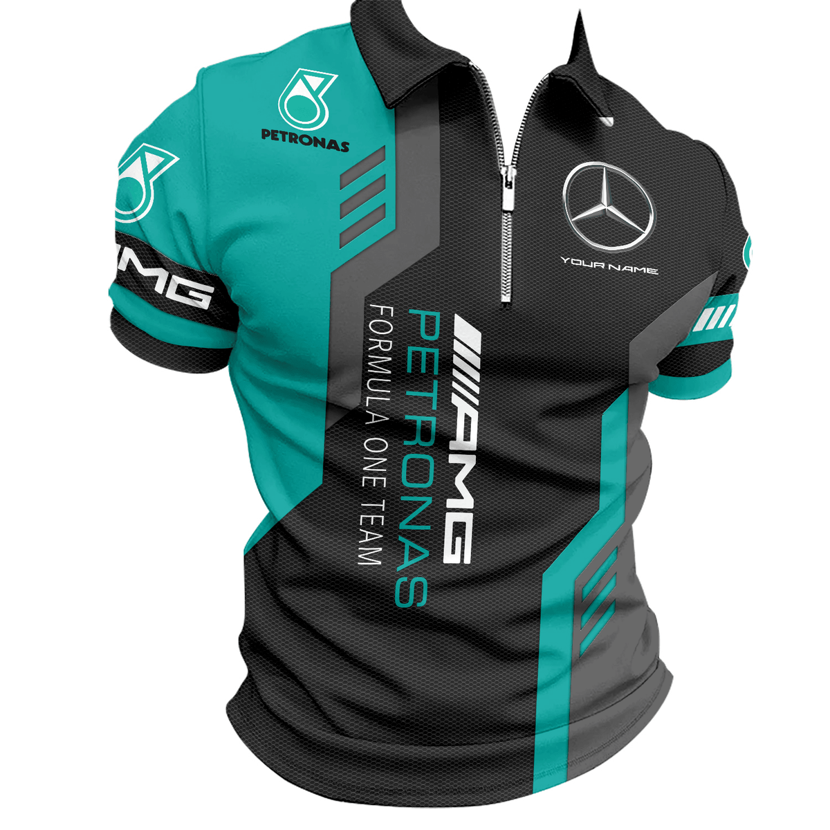 Personalized Merc AMG Petronas 3D Full Printing Set ,Merc AMG Petronas Shirt , Hoodie , Short , Polo ,hawaii V3