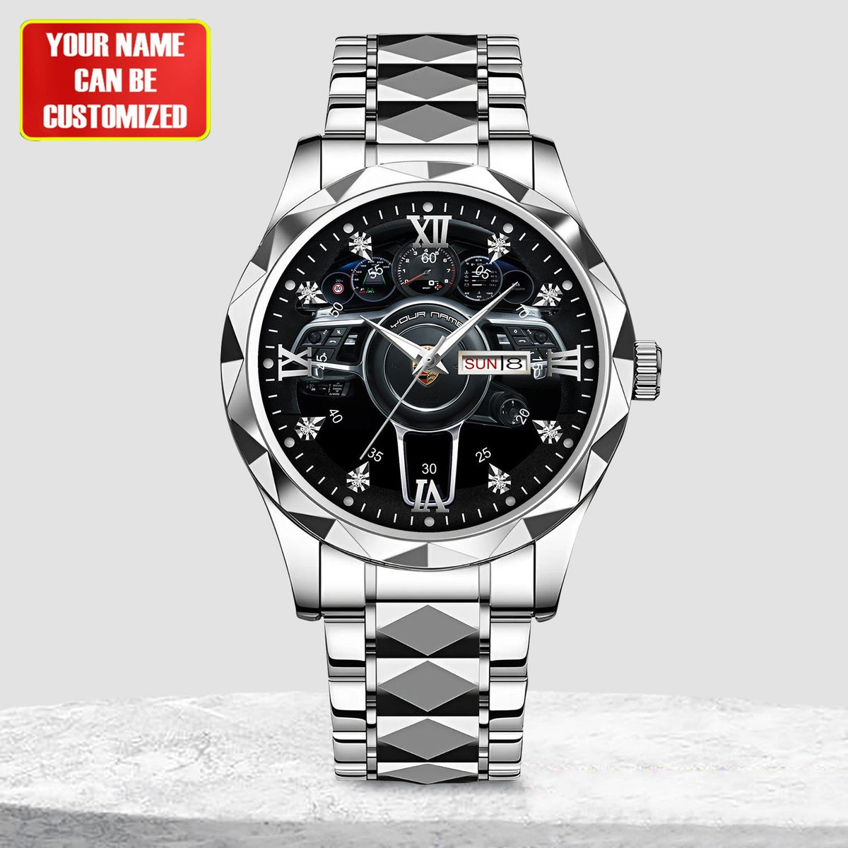 Personalized Pors Interior Luxury Alloy Charley Watch
