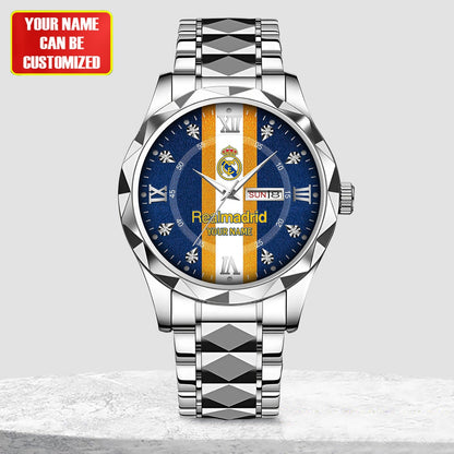 Personalized Real Madrid Luxury Alloy Charley Watch V3