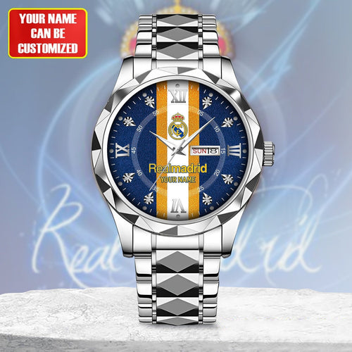 Personalized Real Madrid Luxury Alloy Charley Watch V3