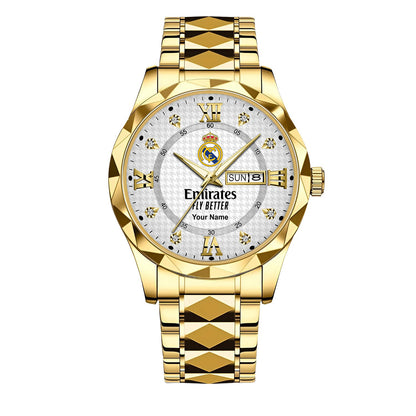 Personalized Real Madrid Luxury Alloy Charley Watch V4