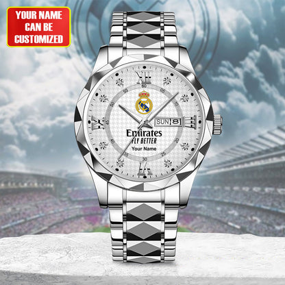 Personalized Real Madrid Luxury Alloy Charley Watch V4