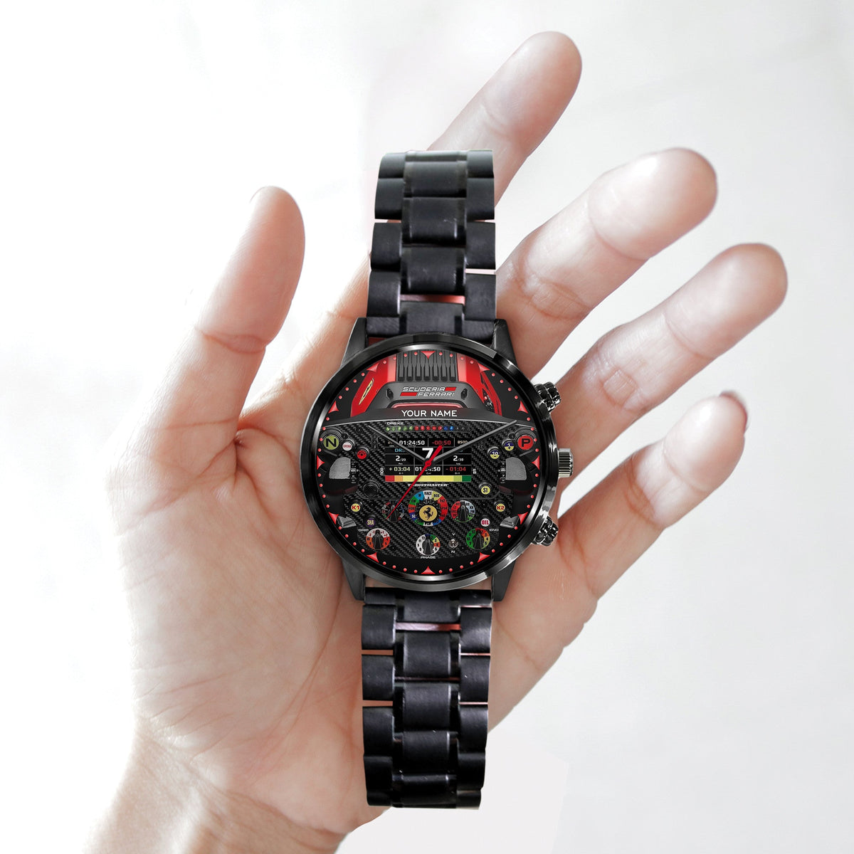 SF Cockpit Luxury Stainless Steel Watch