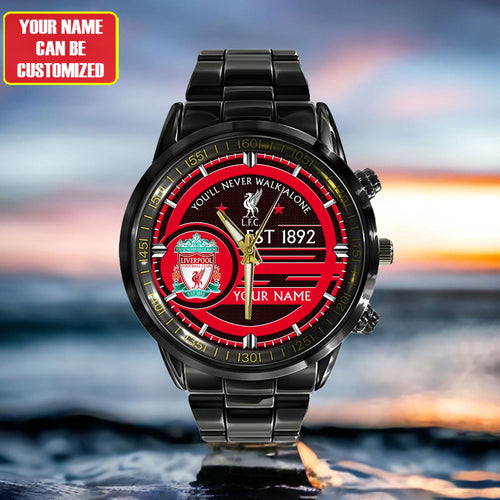 Personalized LVP Est 1892 Luxury Stainless Steel Watch