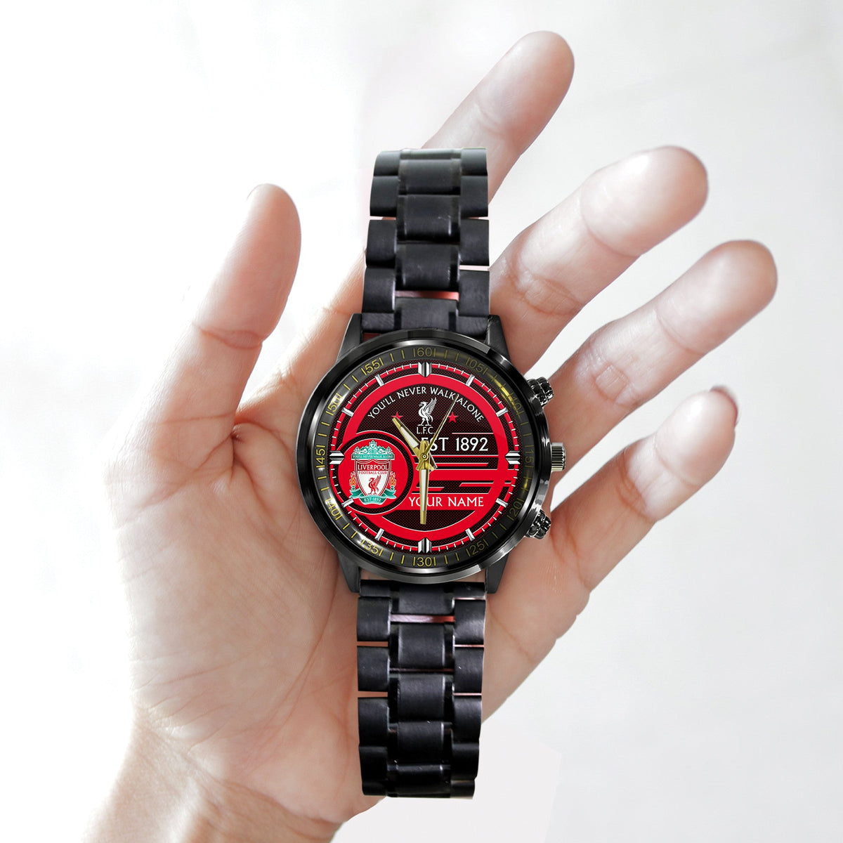 Personalized LVP Est 1892 Luxury Stainless Steel Watch