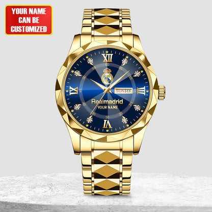 Personalized Real Madrid Sport Alloy Charley Watch V3
