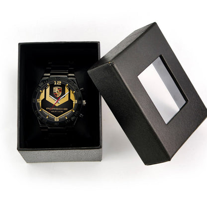 Personalized Pors Sport Luxury Dial Steel Watch V2