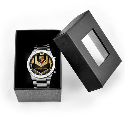 Personalized Pors Sport Luxury Dial Steel Watch V2