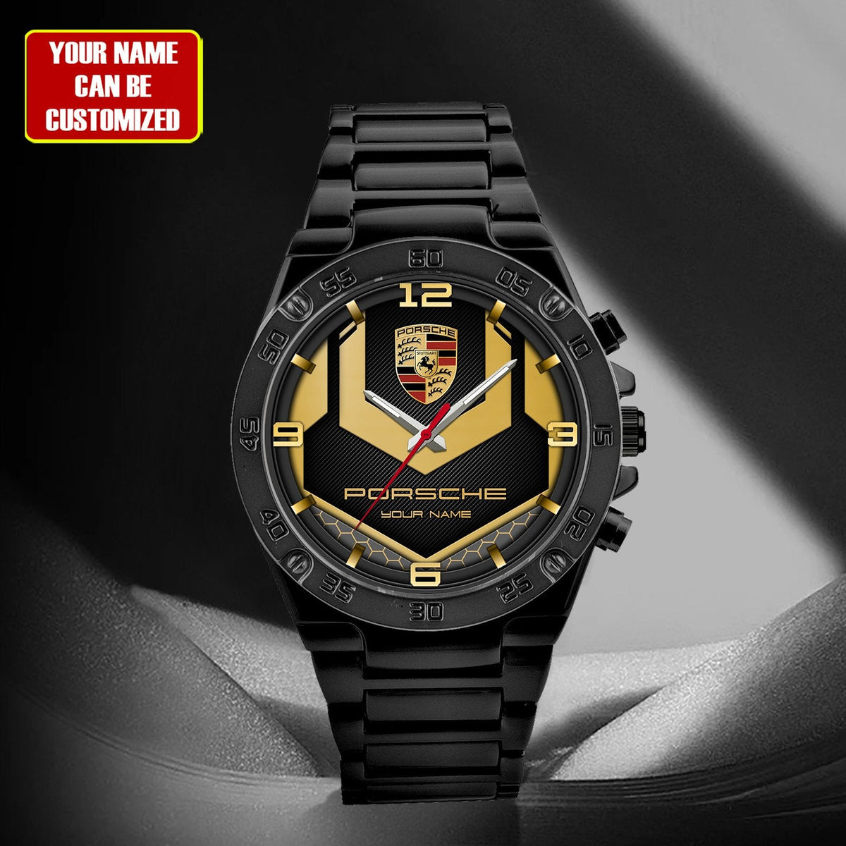 Personalized Pors Sport Luxury Dial Steel Watch V2