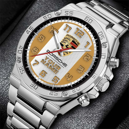Personalized Pors Sport Luxury Dial Steel Watch V11