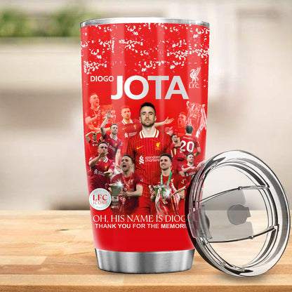 Liverpool Diogo J Stainless Tumbler 20oz 30oz Cup
