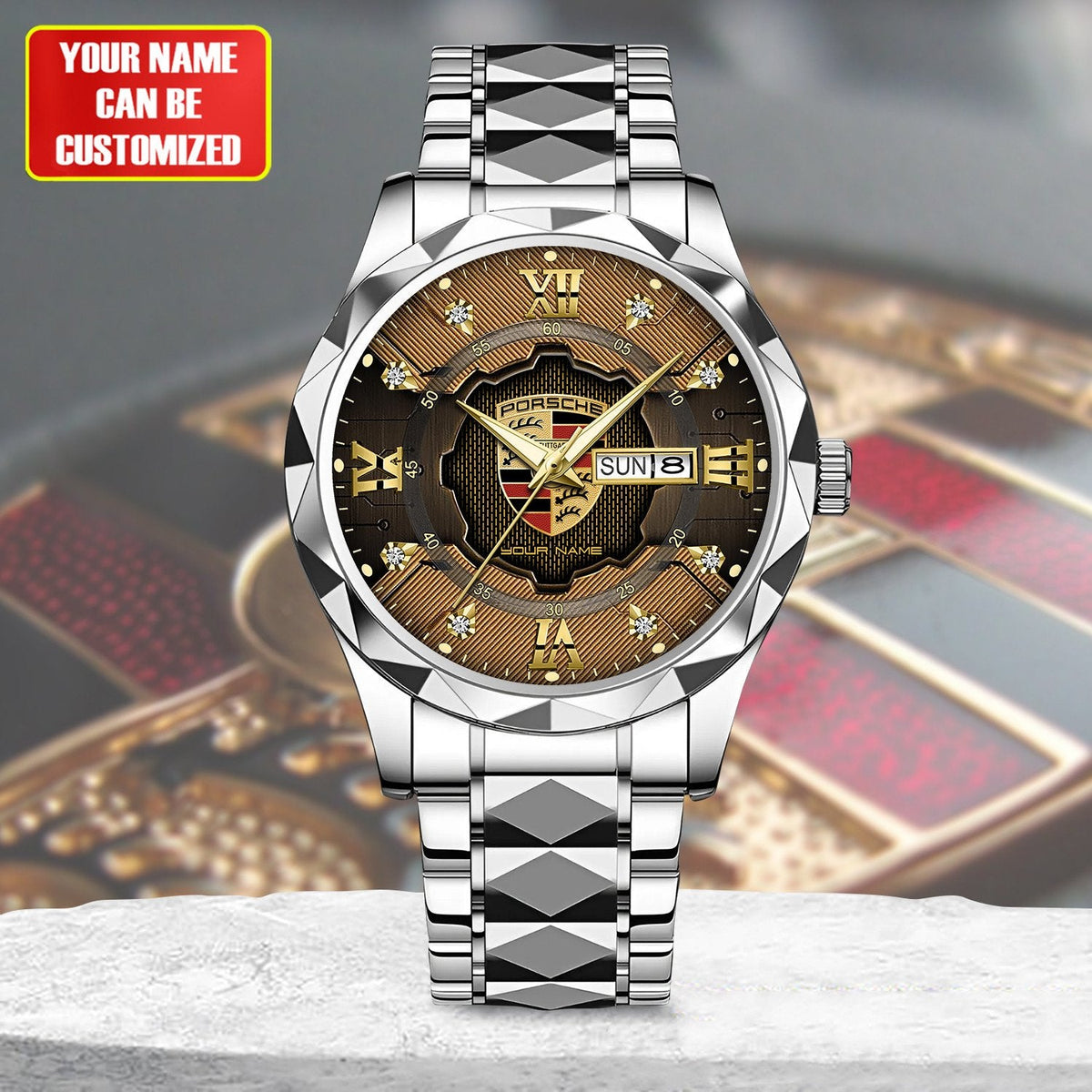 Personalized Pors Sport Luxury Alloy Charley Watch