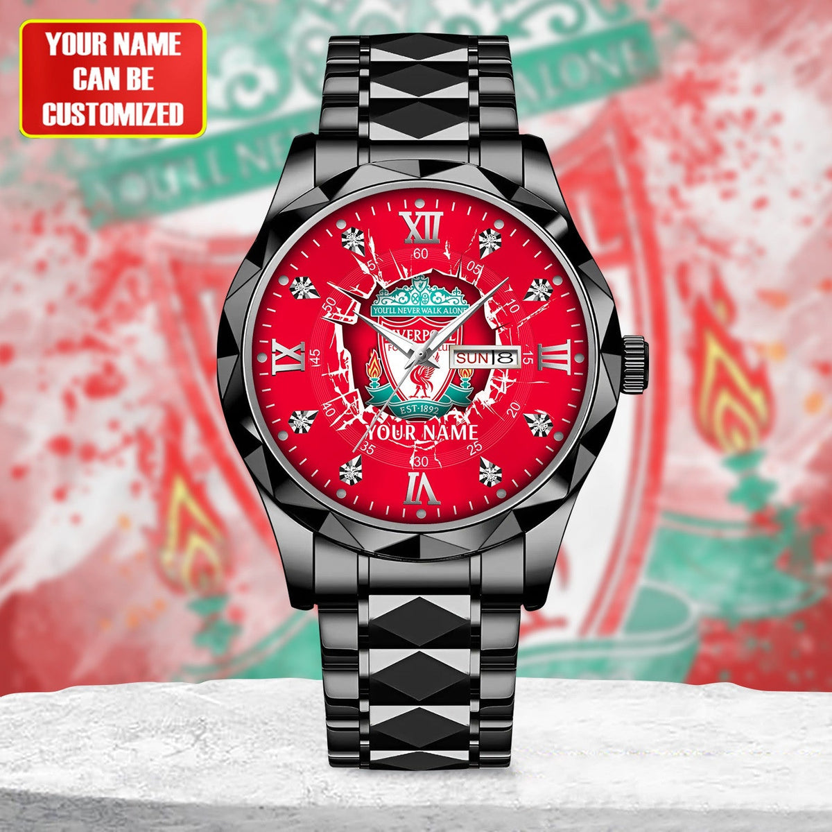 Personalized Liverpool Alloy Charley Watch V2
